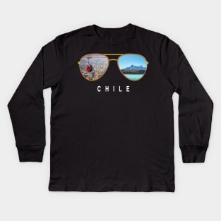 Chile Sunglasses Kids Long Sleeve T-Shirt